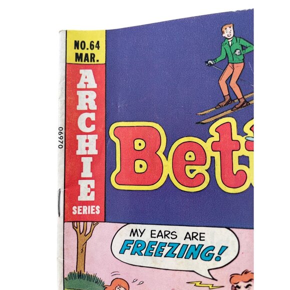 Archie Series Betty And Me #64 March 1975 Comics Vintage Issue Bagged Boarded - Picture 2 of 6